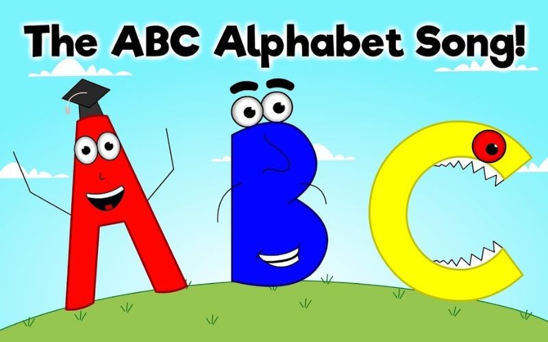 The Alphabet song là bài nhạc thiếu nhi không thể bỏ qua khi bắt đầu cho trẻ làm quen với tiếng Anh