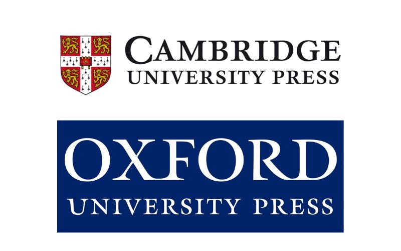 NXB ĐH Oxford hoặc Cambridge là 2 nhà xuất bản tài liệu học tiếng Anh uy tín hàng đầu