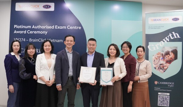 BrainClick-OEA Vietnam trở thành Trung tâm Khảo thí Ủy quyền Bạch Kim đầu tiên và duy nhất tại Việt Nam của Cambride Assessment English