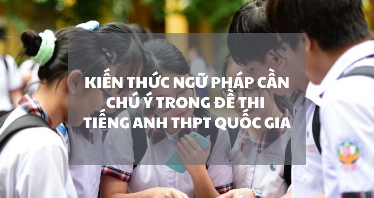 Đề thi tiếng Anh THPT