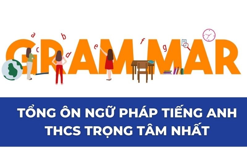 Tổng ôn ngữ pháp tiếng Anh THCS trọng tâm nhất