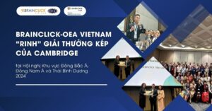 BrainClick OEA Vietnam nhận giải thưởng của Cambridge 2024